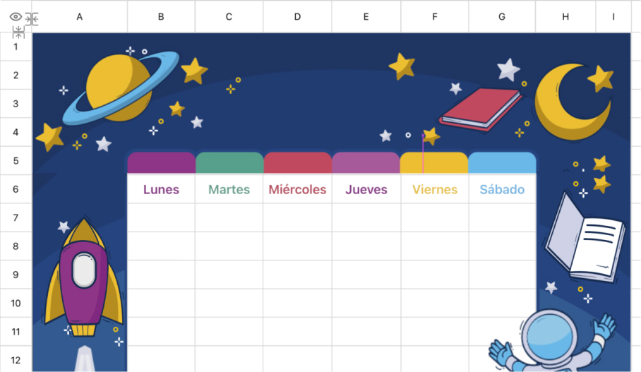 Nota del plan semanal